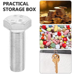 Portable Hexagonal Screw Medicine Storage Tank Pill Storage Box, Hexagonal Screw Pill Storage Tank