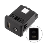 Car AUX & USB Socket Connector Switch for Chevrolet Cruze / Malibu / Regal 13599456 22875063 39087529