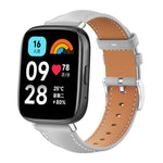 xDfind Flat Head Black Shark Fine Grain Leather Watch Band, For Xiaomi Band 10 Pro / 9 Pro / Redmi Watch 6, For Redmi Watch 3 Active / Lite 20mm, For Redmi Watch 3 20mm