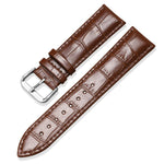 xDfind Bamboo Texture Pin Buckle Leather Watch Band, 24mm for Suunto 9 / 9 Baro / D5 / Core / 7, 12mm, 14mm, 18mm, 20mm, 22mm