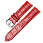 xDfind Bamboo Texture Pin Buckle Leather Watch Band, 24mm for Suunto 9 / 9 Baro / D5 / Core / 7, 12mm, 14mm, 18mm, 20mm, 22mm