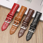 xDfind Bamboo Texture Pin Buckle Leather Watch Band, 24mm for Suunto 9 / 9 Baro / D5 / Core / 7, 12mm, 14mm, 18mm, 20mm, 22mm