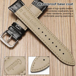 xDfind Bamboo Texture Pin Buckle Leather Watch Band, 24mm for Suunto 9 / 9 Baro / D5 / Core / 7, 12mm, 14mm, 18mm, 20mm, 22mm