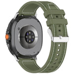 xDfind Hybrid Nylon Braid Silicone Watch Band, For Samsung Galaxy Watch 8 / 8 Classic 22mm
