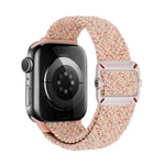 Double Loop Mechanical Buckle Nylon Braid Watch Band, For Apple Watch 42mm / 41mm / 40mm / 38mm