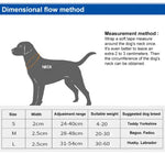 Pet Reflective Collar Waterproof Cloth Black Buckle, Waterproof Collar, S, Waterproof Collar, M, Waterproof Collar, L