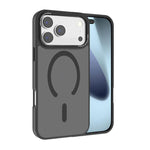 Kalebol Metal Lens Frame MagSafe Frosted PC Phone Case, For iPhone 17 Pro Max, For iPhone 17 Pro, For iPhone 17, For iPhone Air, For iPhone 16 Pro Max