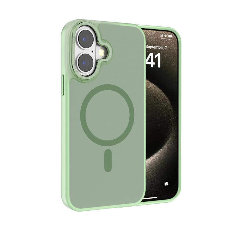 Kalebol Metal Lens Frame MagSafe Frosted PC Phone Case, For iPhone 17 Pro Max, For iPhone 17 Pro, For iPhone 17, For iPhone Air, For iPhone 16 Pro Max
