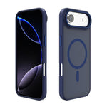 Kalebol Metal Lens Frame MagSafe Frosted PC Phone Case, For iPhone 17 Pro Max, For iPhone 17 Pro, For iPhone 17, For iPhone Air, For iPhone 16 Pro Max