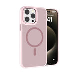 Kalebol Metal Lens Frame MagSafe Frosted PC Phone Case, For iPhone 14 Pro Max, For iPhone 13 Pro Max, For iPhone 13 Pro, For iPhone 13