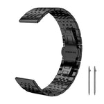 xDfind Seven-bead Solid Stainless Steel Watch Band, 14mm, 18mm, 20mm, 22mm