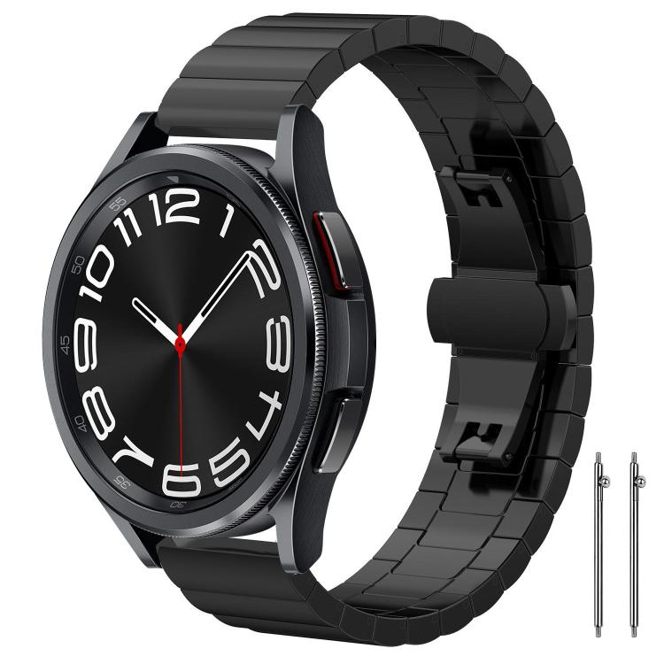 xDfind One-bead Bamboo Solid Stainless Steel Watch Band, 18mm, 20mm, 22mm, 14mm