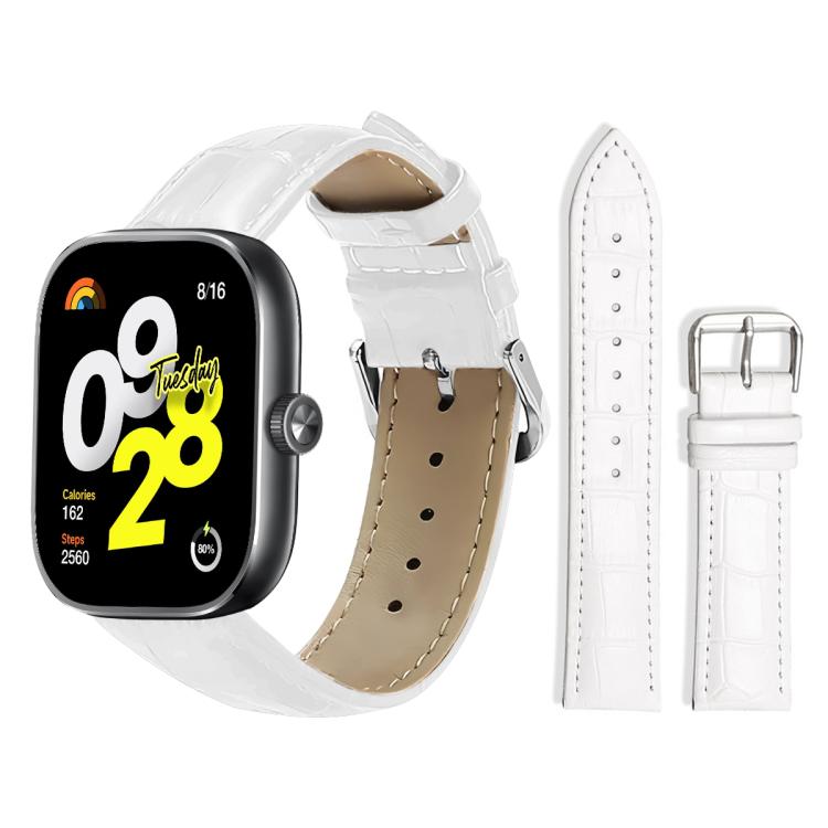 xDfind Bamboo Texture Pin Buckle Leather Watch Band, For Xiaomi Band 10 Pro / 9 Pro / Redmi Watch 6, For Xiaomi Smart Band 10 / 9 / 8 / NFC 14mm, For Redmi Watch 3 Active / Lite 20mm, For Redmi Watch 3 20mm
