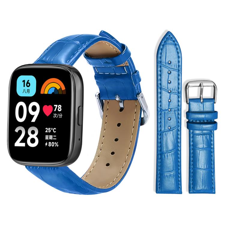 xDfind Bamboo Texture Pin Buckle Leather Watch Band, For Xiaomi Band 10 Pro / 9 Pro / Redmi Watch 6, For Xiaomi Smart Band 10 / 9 / 8 / NFC 14mm, For Redmi Watch 3 Active / Lite 20mm, For Redmi Watch 3 20mm