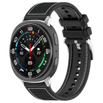 xDfind Hybrid Nylon Braid Silicone Watch Band, For Galaxy Watch Ultra2 2026 / 2025 / 1 2024 22mm, For Galaxy Watch 7 / 6 / 5 / FE 20mm