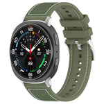 xDfind Hybrid Nylon Braid Silicone Watch Band, For Galaxy Watch Ultra2 2026 / 2025 / 1 2024 22mm, For Galaxy Watch 7 / 6 / 5 / FE 20mm