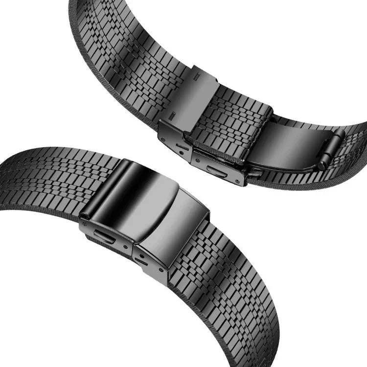 Turtle Buckle Five Beads Stainless Steel Watch Band, For Samsung Galaxy Watch Ultra 47mm / Ultra 2025
