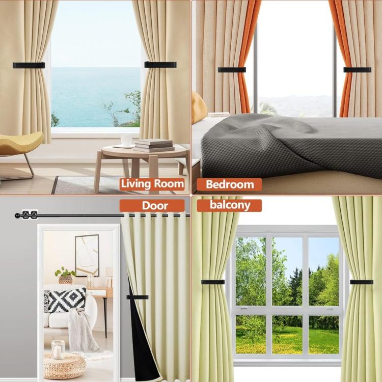 YX170 Acrylic Punch-Free Curtain Buckle, YX170