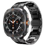 Butterfly Buckle Titanium Alloy Watch Band, For Samsung Galaxy Watch8 / Watch8 Classic