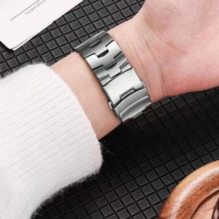 Safety Buckle Titanium Alloy Watch Band, For Samsung Galaxy Watch8 / Watch8 Classic