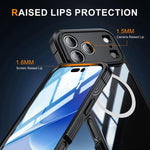Life Waterproof MagSafe Magnetic Rugged Phone Case, For iPhone 18 Pro, For iPhone 18 Pro Max, For iPhone 17 Pro Max, For iPhone 17 Pro