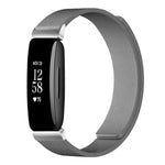 xDfind Litchi Texture Magnetic Silicone Watch Band, For Fitbit Charge 5 / Charge 6, For Fitbit Versa 4/Versa3/Sense2/Sense, For Fitbit Luxe / Special Edition, For Fitbit Inspire 2 / Ace 3, For Fitbit Charge 4 / Charge 3
