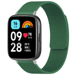 xDfind Litchi Texture Magnetic Silicone Watch Band, For Xiaomi Band 10 Pro/9 Pro/Redmi Watch 6/5/4, For Xiaomi Smart Bnad 10 / 9 / 8, For Redmi Watch 3 Active/Watch 3 Lite, For Redmi Watch 3