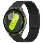 xDfind Litchi Texture Magnetic Silicone Watch Band, For Samsung Galaxy Watch Ultra/Ultra 2025, For Samsung Galaxy Watch8 / 8 Classic, For Samsung Galaxy Watch 7 / 6 / 5 / FE, For Samsung Galaxy Fit3 SM-R390