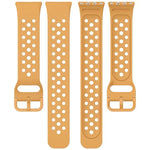 xDfind Colorful Buckle Solid Color Breathable Silicone Watch Band, For Samsung Galaxy Fit3