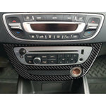 Carbon Fiber Car Air Conditioner Panel A Decorative Sticker for Renault Fluence 2009-2017 / Megane 2008-2016, Left and Right Driver, Air Conditioner Panel A