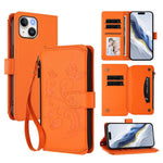 Butterfly Love Flower Multi-card Zipper Wallet Leather Phone Case, For iPhone 15, For iPhone 14 Plus, For iPhone 14 / 13, For iPhone 14 Pro, For iPhone 14 Pro Max, For iPhone 7 / 8 / SE 2022