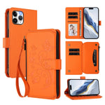 Butterfly Love Flower Multi-card Zipper Wallet Leather Phone Case, For iPhone 11 Pro Max, For iPhone 11, For iPhone 11 Pro, For iPhone X / XS, For iPhone XR, For iPhone XS Max