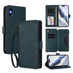 Butterfly Love Flower Multi-card Zipper Wallet Leather Phone Case, For iPhone 11 Pro Max, For iPhone 11, For iPhone 11 Pro, For iPhone X / XS, For iPhone XR, For iPhone XS Max