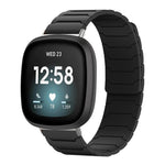 xDfind Magnetic Silicone Watch Band, For Fitbit Versa 4 / 3 / Sense 2 / Sense