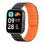 xDfind Magnetic Silicone Watch Band, For Xiaomi Band 10 Pro/9 Pro/Redmi Watch 6/5/4, For Redmi Watch 3 Active / Watch 3 Lite, For Redmi Watch 3