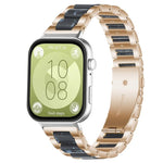 xDfind Three Beads Metal Resin Watch Band, For Huawei Watch Fit4 / Fit4 Pro / Fit3, For Huawei Band 10 / 9 / 8