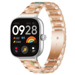 xDfind Three Beads Metal Resin Watch Band, For Redmi Watch6/5/4/Xiaomi Band 9 Pro/8 Pro, For Xiaomi Smart Band 10 / 9 / 8, For Redmi Watch 3