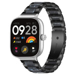 xDfind Three Beads Metal Resin Watch Band, For Redmi Watch6/5/4/Xiaomi Band 9 Pro/8 Pro, For Xiaomi Smart Band 10 / 9 / 8, For Redmi Watch 3