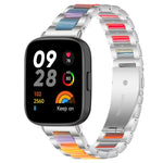 xDfind Three Beads Metal Resin Watch Band, For Redmi Watch6/5/4/Xiaomi Band 9 Pro/8 Pro, For Xiaomi Smart Band 10 / 9 / 8, For Redmi Watch 3