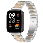 xDfind Three Beads Metal Resin Watch Band, For Redmi Watch6/5/4/Xiaomi Band 9 Pro/8 Pro, For Xiaomi Smart Band 10 / 9 / 8, For Redmi Watch 3