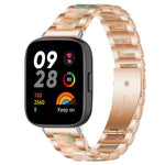 xDfind Three Beads Metal Resin Watch Band, For Redmi Watch6/5/4/Xiaomi Band 9 Pro/8 Pro, For Xiaomi Smart Band 10 / 9 / 8, For Redmi Watch 3