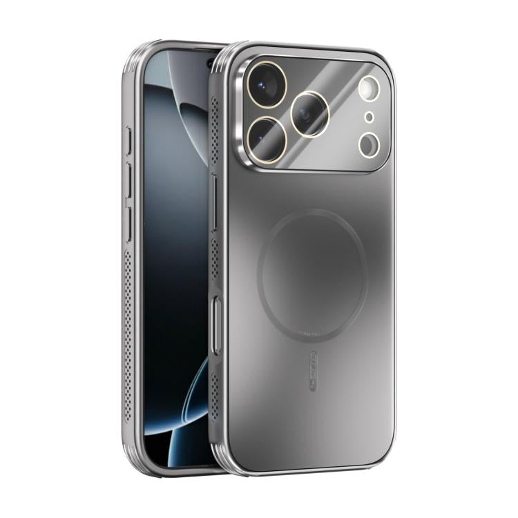 ABEEL Heat Dissipation Frosted MagSafe Phone Case with Lens Film, For iPhone 17e / 16e, For iPhone 17 Pro Max, For iPhone 17 Pro, For iPhone 17, For iPhone Air, For iPhone 16 Pro Max, For iPhone 16 Pro, For iPhone 16 Plus