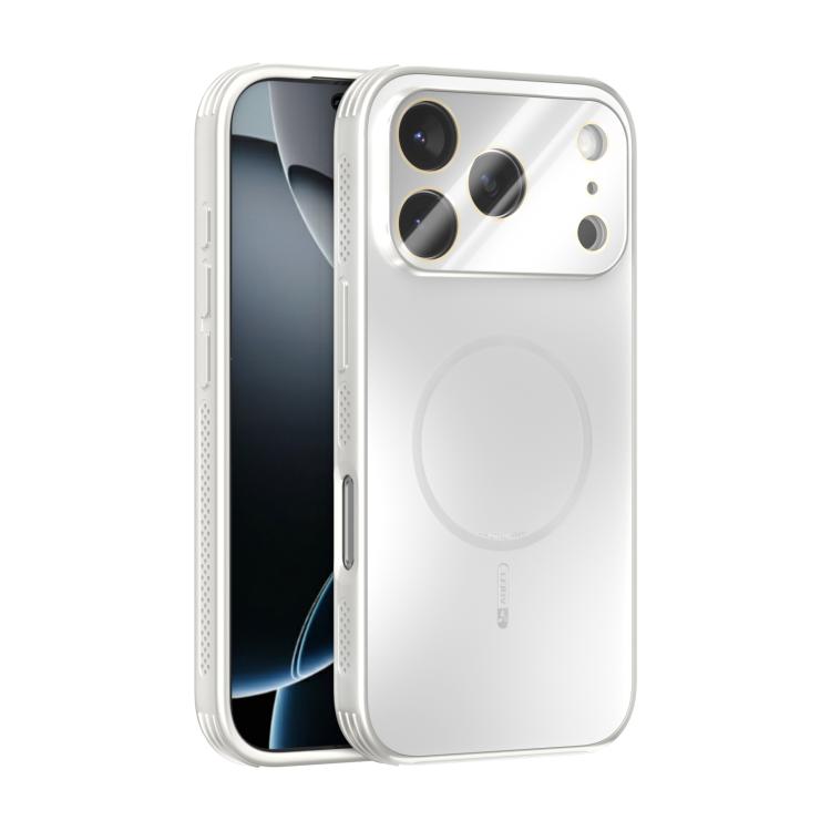 ABEEL Heat Dissipation Frosted MagSafe Phone Case with Lens Film, For iPhone 17e / 16e, For iPhone 17 Pro Max, For iPhone 17 Pro, For iPhone 17, For iPhone Air, For iPhone 16 Pro Max, For iPhone 16 Pro, For iPhone 16 Plus
