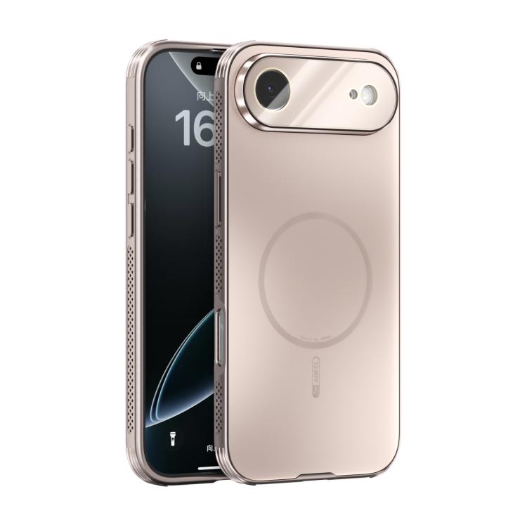 ABEEL Heat Dissipation Frosted MagSafe Phone Case with Lens Film, For iPhone 17e / 16e, For iPhone 17 Pro Max, For iPhone 17 Pro, For iPhone 17, For iPhone Air, For iPhone 16 Pro Max, For iPhone 16 Pro, For iPhone 16 Plus
