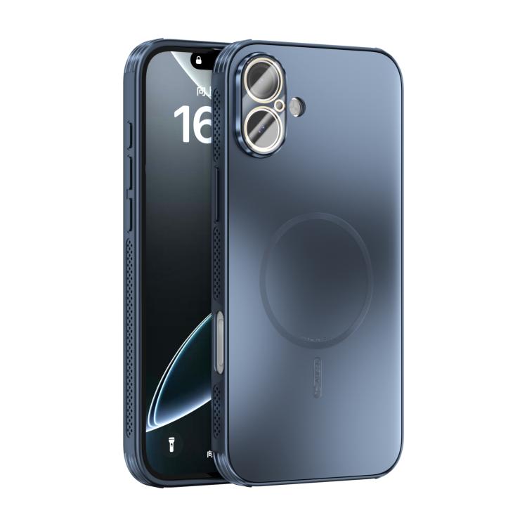 ABEEL Heat Dissipation Frosted MagSafe Phone Case with Lens Film, For iPhone 17e / 16e, For iPhone 17 Pro Max, For iPhone 17 Pro, For iPhone 17, For iPhone Air, For iPhone 16 Pro Max, For iPhone 16 Pro, For iPhone 16 Plus