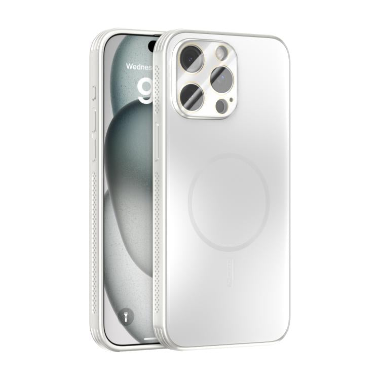 ABEEL Heat Dissipation Frosted MagSafe Phone Case with Lens Film, For iPhone 14 Pro Max, For iPhone 13 Pro Max, For iPhone 13 Pro, For iPhone 13