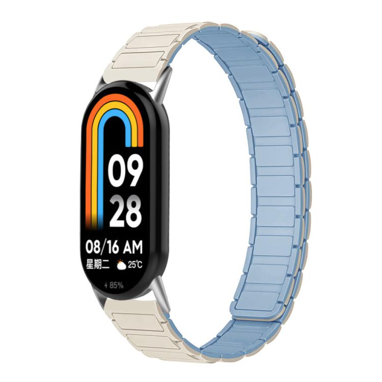 xDfind I-shaped Magnetic Silicone Watch Band, 14mm, 18mm, 20mm, 22mm