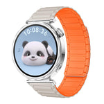 xDfind I-shaped Magnetic Silicone Watch Band, 14mm, 18mm, 20mm, 22mm