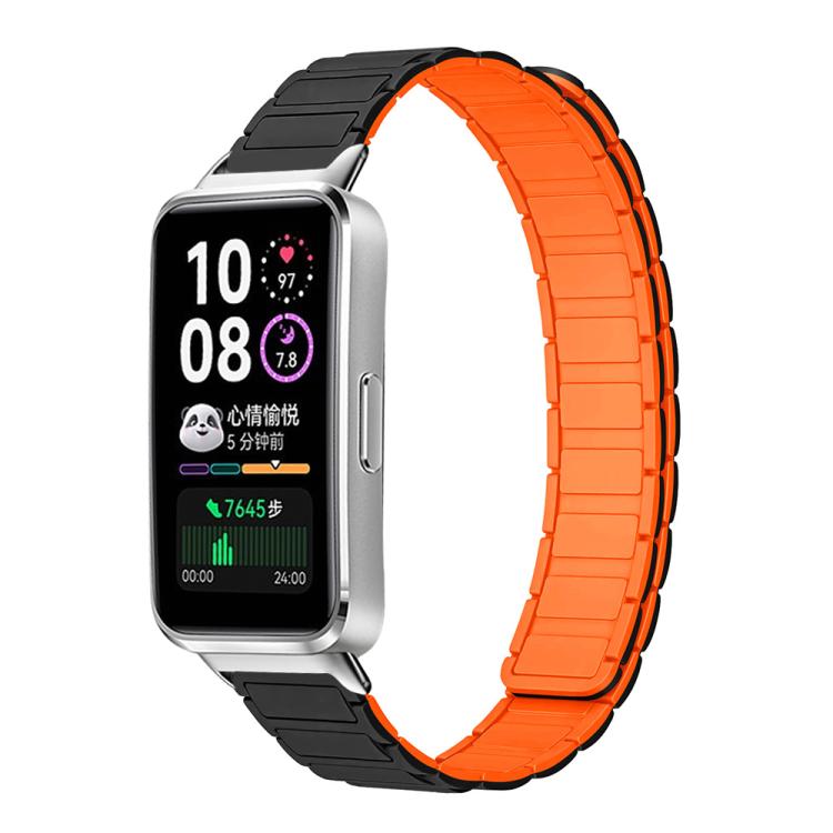 xDfind I-shaped Magnetic Silicone Watch Band, For Huawei Watch Fit4 / Fit4 Pro / Fit3, For Huawei Band 10 / 9 / 8