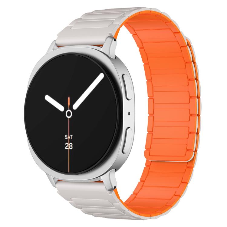 xDfind I-shaped Magnetic Silicone Watch Band, For Samsung Galaxy Watch Ultra / Ultra 2025, For Samsung Galaxy Watch8 / 8 Classic